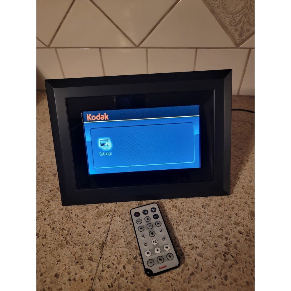 Kodak EasyShare SV710 7" Digital Picture Frame With Remote Works‎